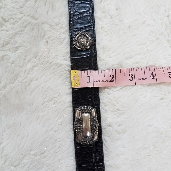 Brighton 1993 Vintage Croc Embossed Belt - Picture 3 of 9